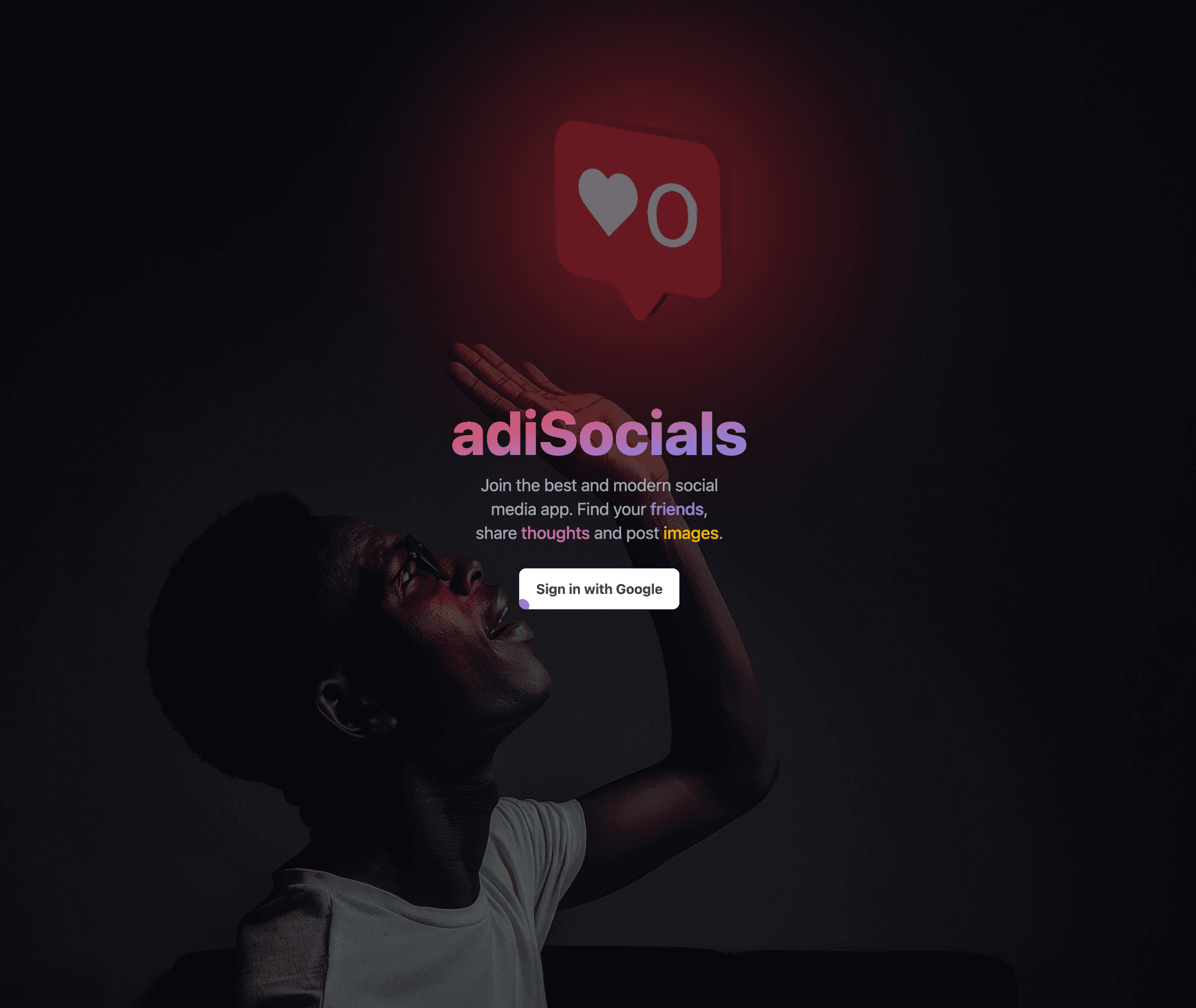 adiSocials screenshot